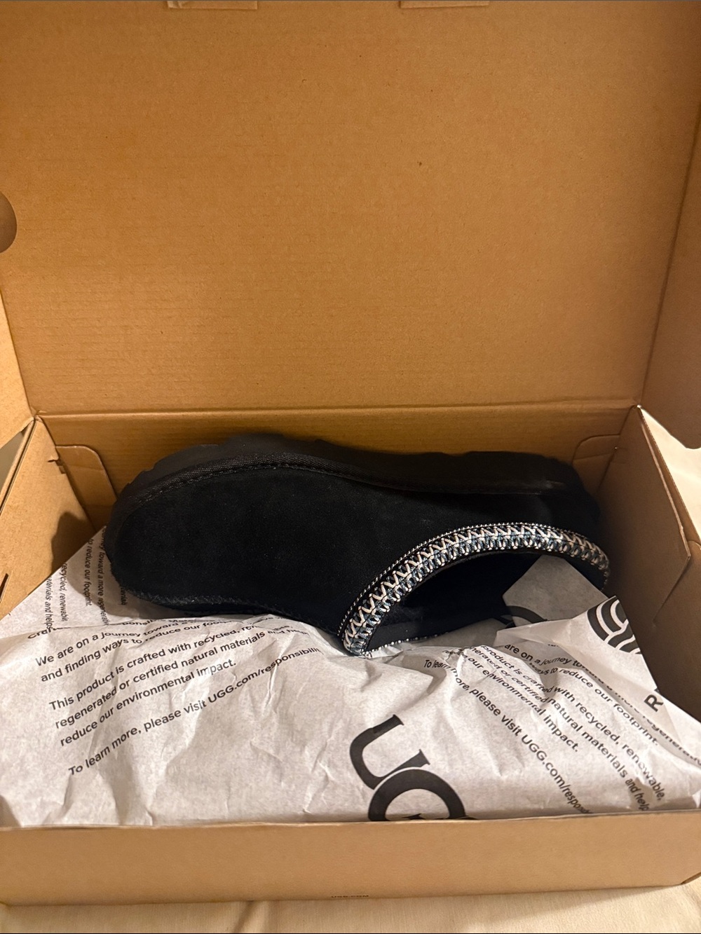 UGG Black Kids Tasman II